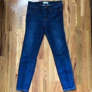 Madewell High Riser Skinny Jeans